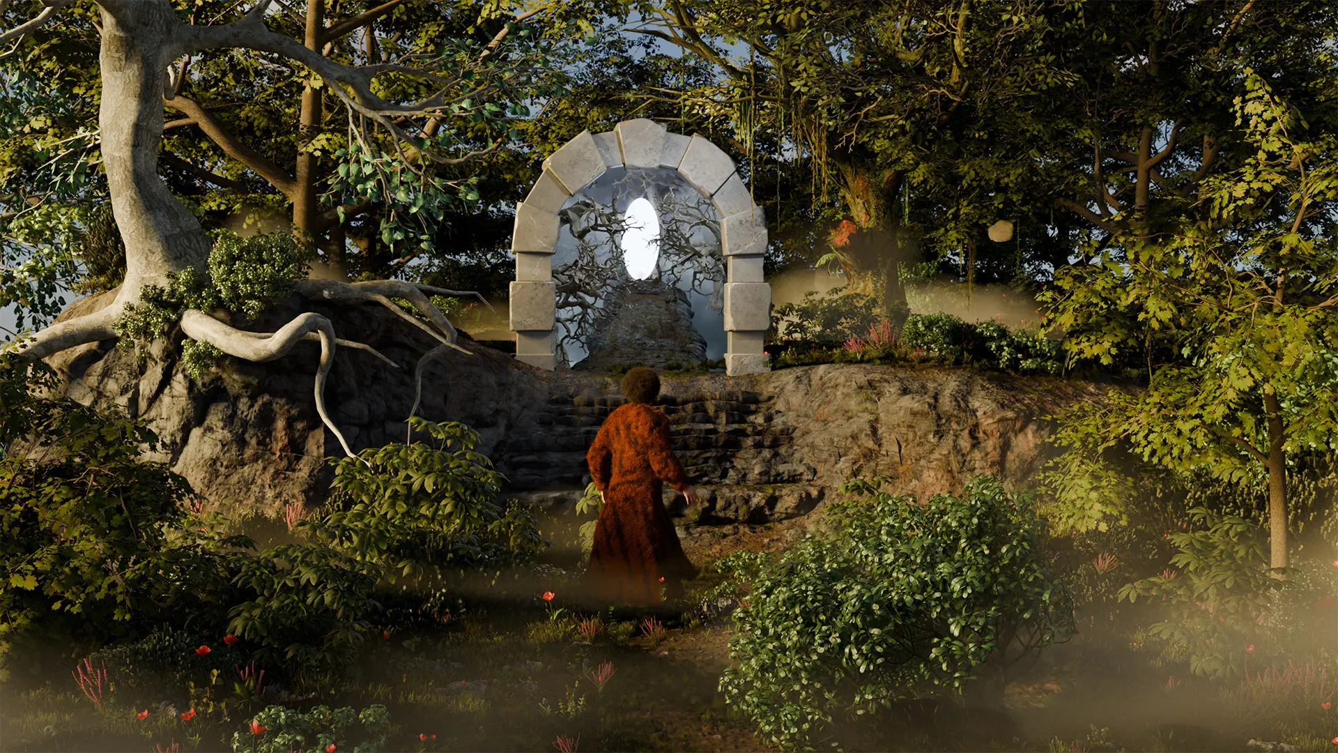 Mysterious door